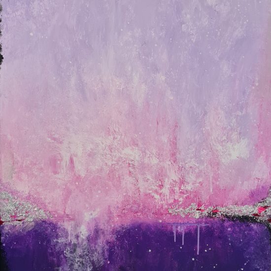 Violet Sea - Contemporary Art