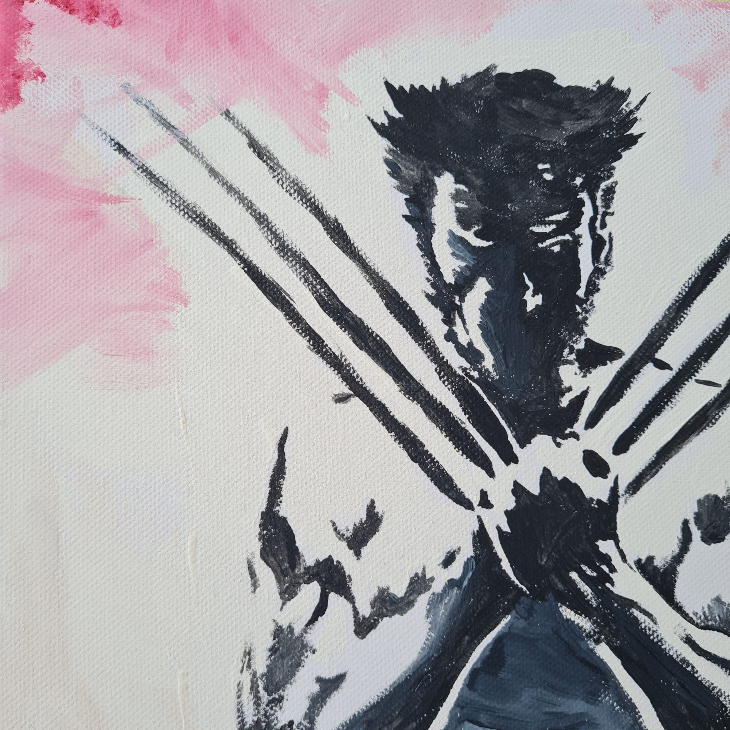 Pop art; Striking art; Wolverine