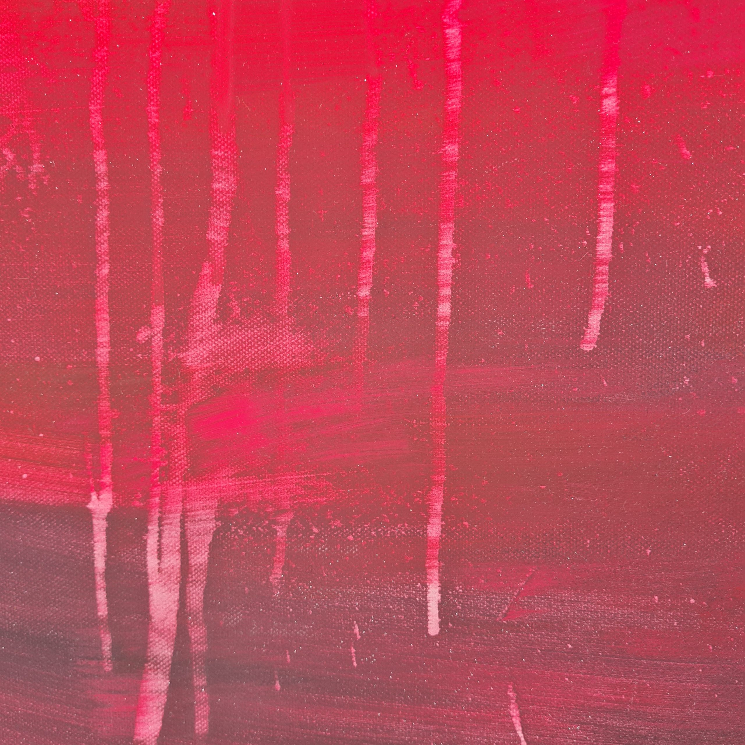 Abstrakte Kunst in Rot; Abstract art in red 3