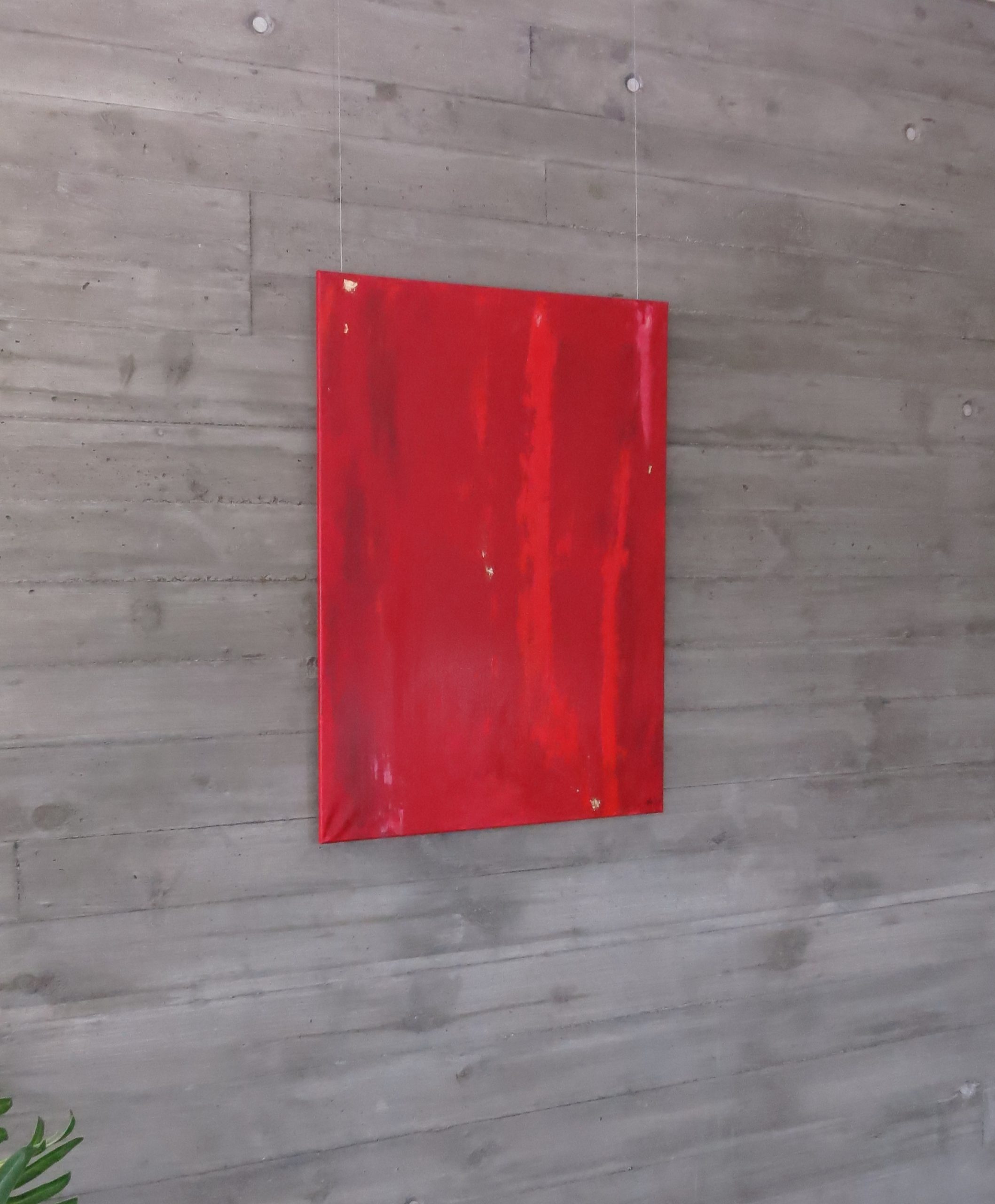 Abstrakte Kunst in Rot; red abstract art